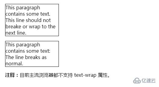 css text-wrap属性使用示例