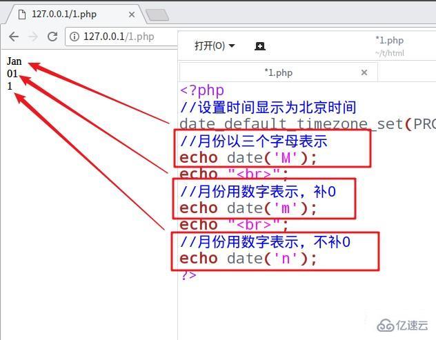 如何实现php日期格式化