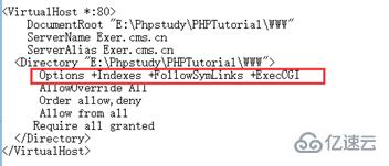 Phpstudy2018 环境配置虚拟域名访问到Index Of的案例