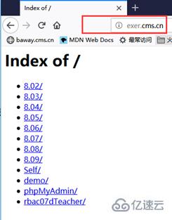 Phpstudy2018 环境配置虚拟域名访问到Index Of的案例