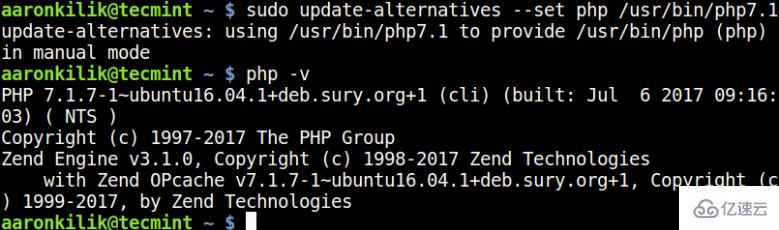 在Ubuntu中安装不同的PHP版本的方法