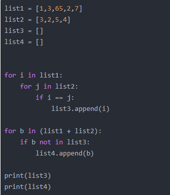 Python開發(fā)中給定兩個(gè)列表怎么找出相同元素和不同元素