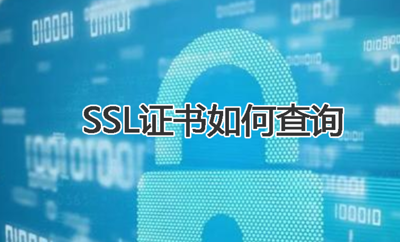 查询ssl证书的方法
