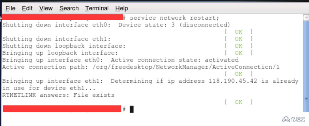 linux重啟網卡的命令及步驟