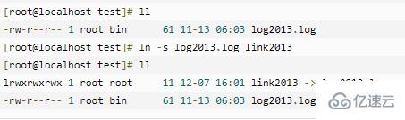 linux创建软链接的命令