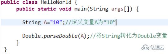 java字符串转换成double类型的方法