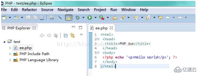 eclipse中安装PHP插件的方法