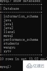 mysql查看數(shù)據(jù)庫(kù)信息的命令