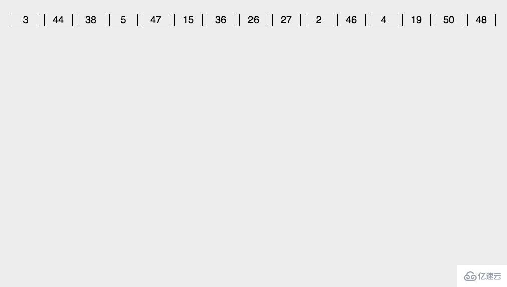 javascript中的排序算法介绍