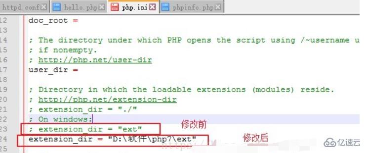 php mysql环境和Apache环境的搭建