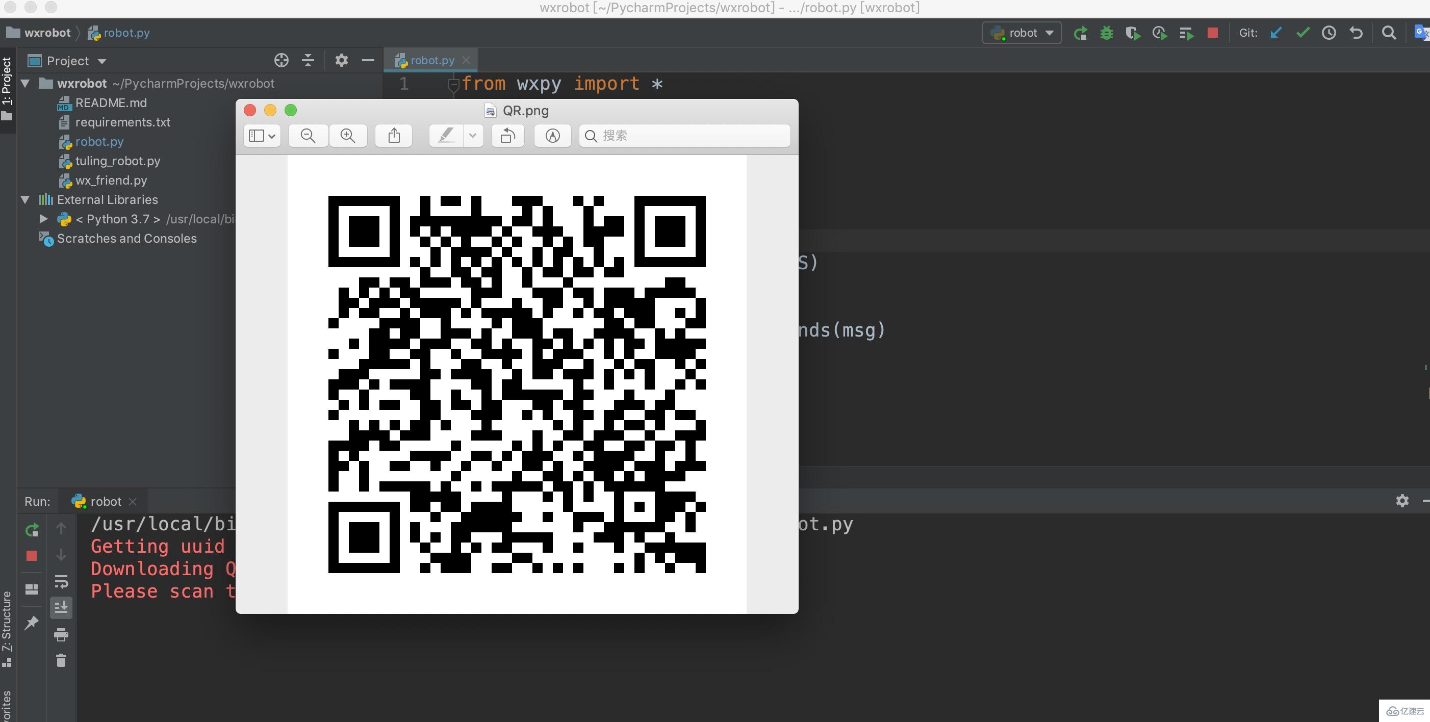 Python制作现微信机器人的方法