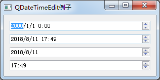 怎么在python中使用QDateTimeEdit日期時(shí)間控件