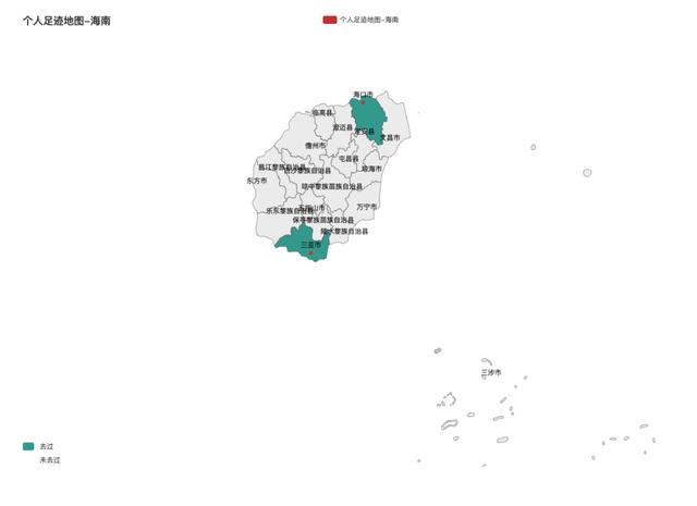 Python如何绘制个人足迹地图