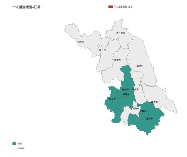 Python如何绘制个人足迹地图