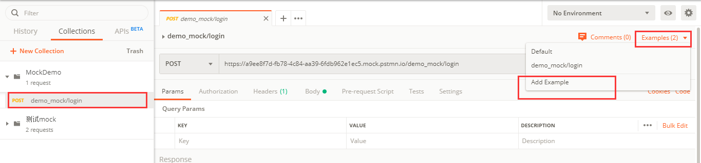 postman和python mock测试过程图解