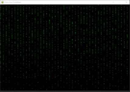 Python 实现黑客帝国中的字符雨的示例代码