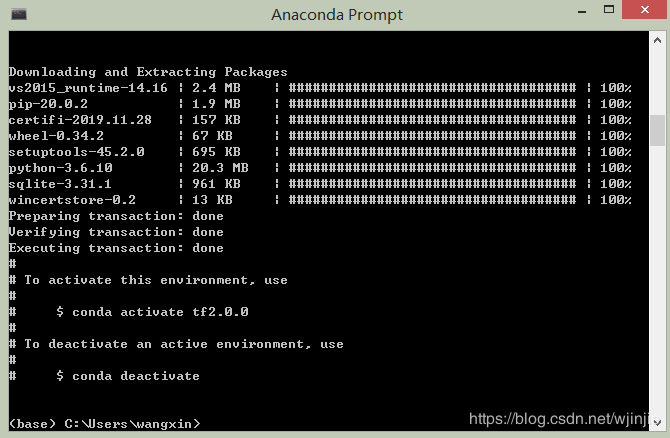 Anaconda3+tensorflow2.0.0+PyCharm安装与环境搭建(图文)