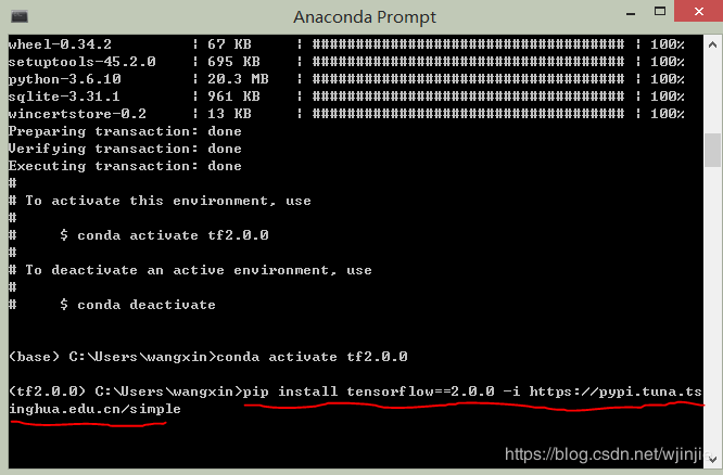 Anaconda3+tensorflow2.0.0+PyCharm安装与环境搭建(图文)