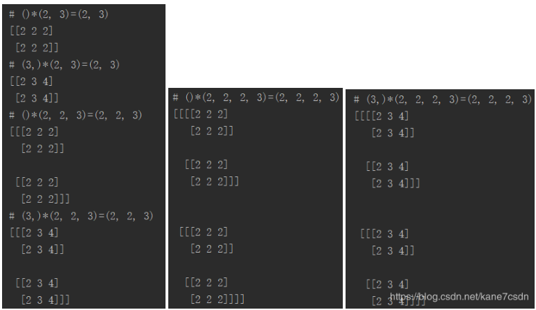 Tensorflow矩阵运算实例(矩阵相乘,点乘,行/列累加)