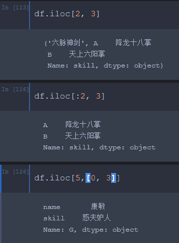 详解Python中Dataframe常见索引方式