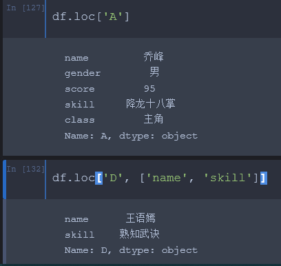 详解Python中Dataframe常见索引方式