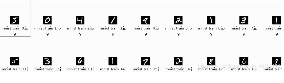 pytorch如何实现mnist数据集的图像可视化及保存