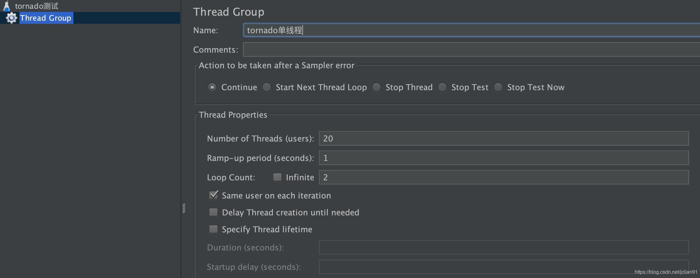 python如何利用JMeter测试Tornado的多线程