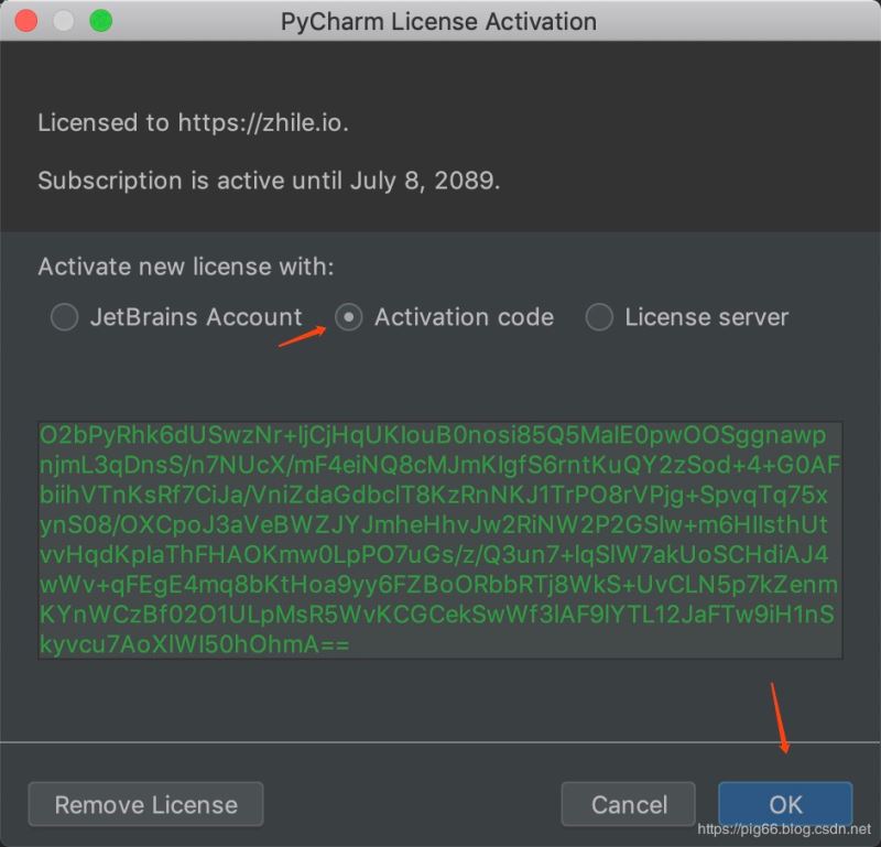 pycharm2019如何激活