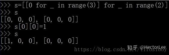 如何解决Python二维数组赋值问题