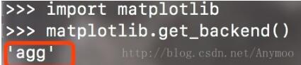 Mac 使用python3的matplot画图不显示的解决