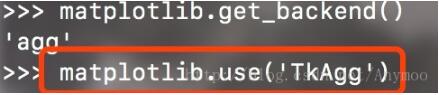 Mac 使用python3的matplot画图不显示的解决
