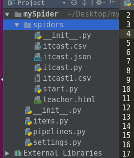 pycharm如何运行scrapy