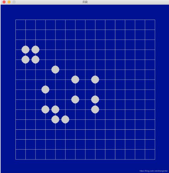 pygame实现五子棋游戏