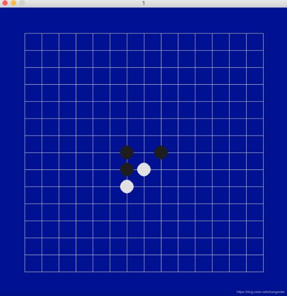 pygame实现五子棋游戏
