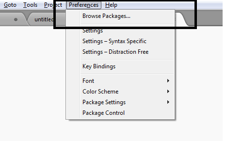 sublime编辑器中安装python的方法