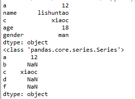 Python 中pandas索引切片读取数据缺失数据处理问题