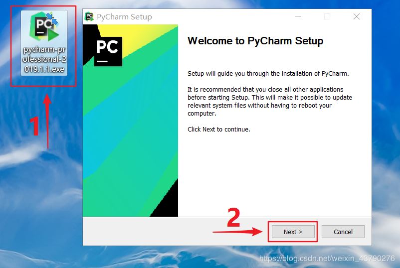 Win10 安装PyCharm2019.1.1(图文教程)