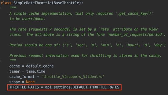 Django REST Framework之频率限制怎么用