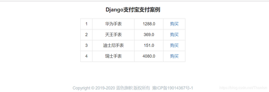 詳解基于python-django框架的支付寶支付案例