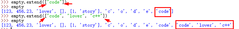 python列表插入append(), extend(), insert()用法详解