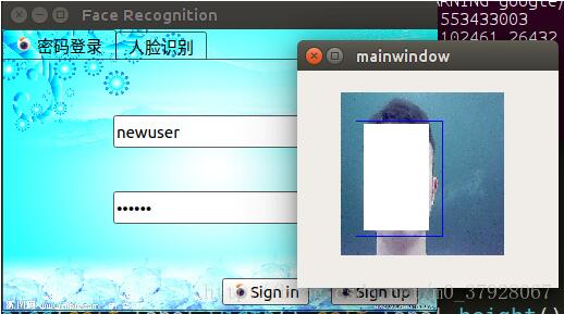 PyQt5+Caffe+Opencv搭建人脸识别登录界面