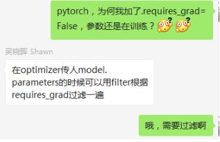 pytorch如何固定部分参数训练