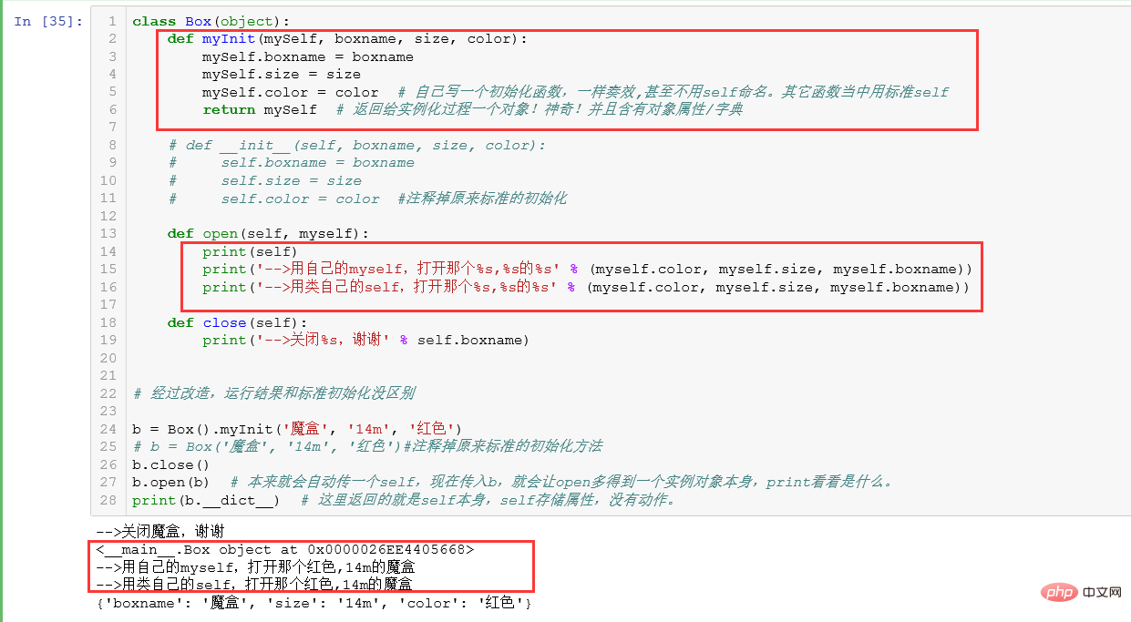 self方法如何在Python中使用