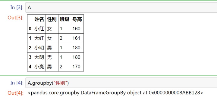 怎么使用python中groupby函数