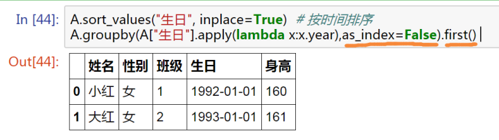 怎么使用python中groupby函数