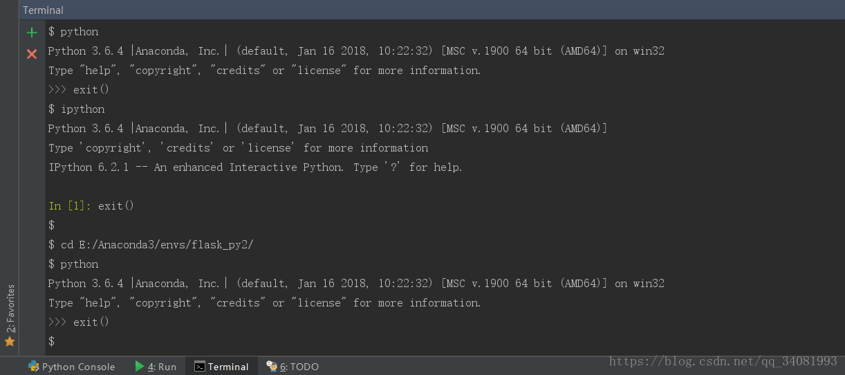 在PyCharm的Terminal如何切换Python版本