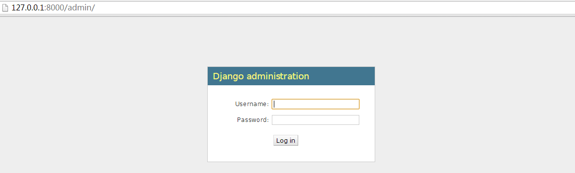 python Django的web开发实例（入门）