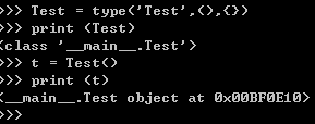 怎么在Python中使用type关键字创建类