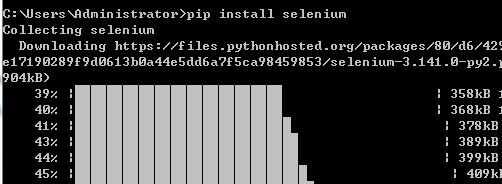 Python中怎么安装selenium包