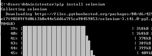 Python中怎么安裝selenium包